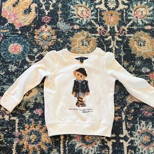 Ralf Lauren polo sweatshirt girls size 6